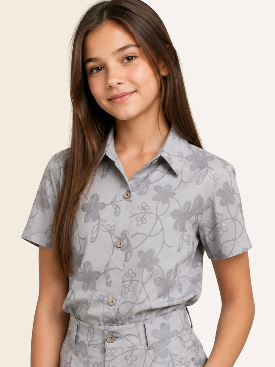 Camicia Fiori e tralci